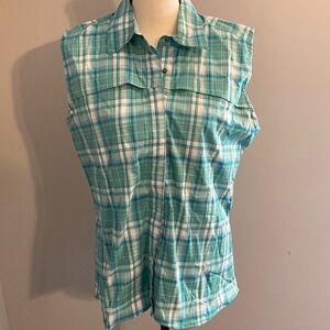 ✨NWT✨Plaid Sleeveless